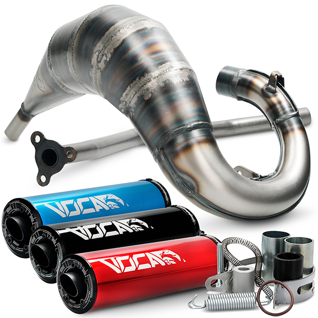 vcr-rd36185 exhaust voca racing cross rookie rieju mrt50 50 70 cc