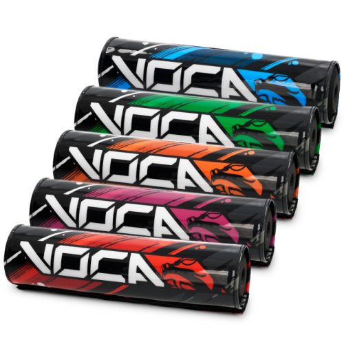 voca racing handlebar protector hb148 blue red green orange pink blue